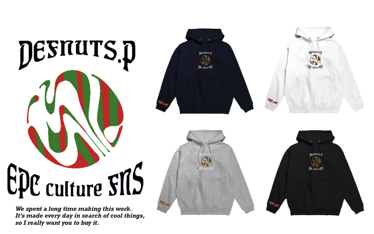 DEFNUTS.P/EPOCH hoodie